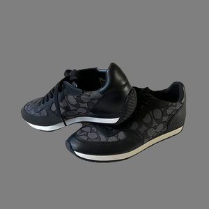 Coach Black Logo Sneakers